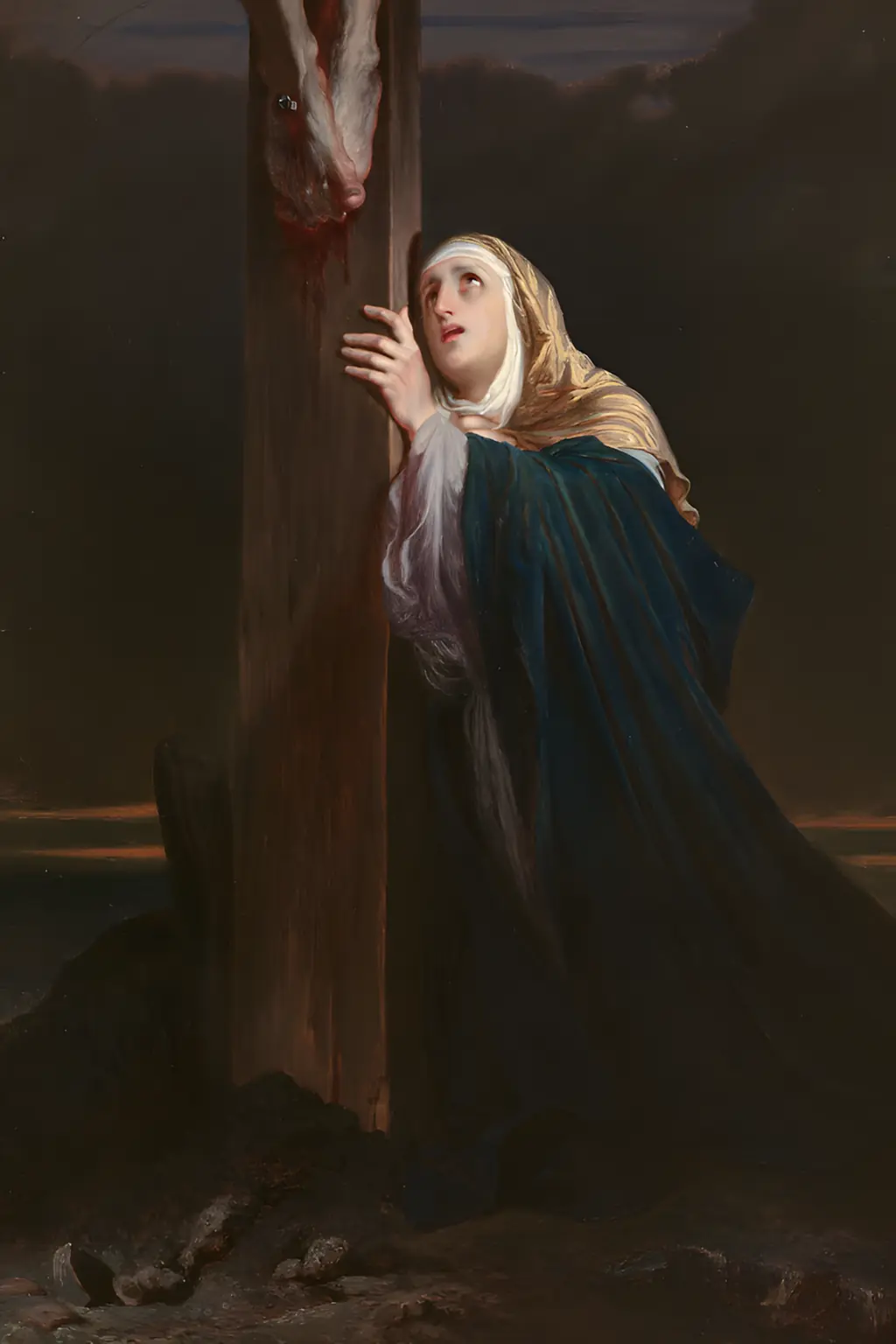 La Vierge au pied de la croix · Paul Delaroche