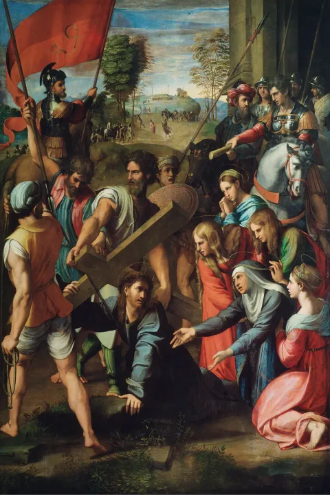Sacred artwork: The Carrying of the Cross