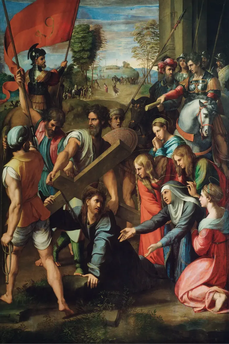 Sacred artwork: The Carrying of the Cross